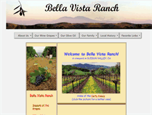 Tablet Screenshot of bellavistaranch.net